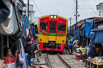 Maeklong Railway Market photo 1